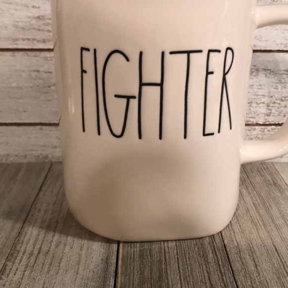 Rae Dunn “FIGHTER” 20 oz. Mug - Picture 2 of 3